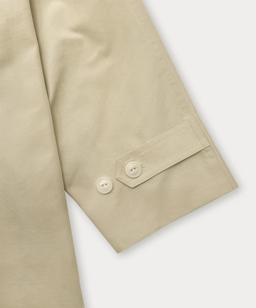 Somewherebutter Breeze Half Trench Coat - Beige