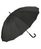 Long Umbrella 16K UMBRELLA LARGE Black Umbrella for Both Sunny and Rainy Days for Commuting To School or Travel Stylish Cute Women Men Women Men
