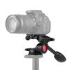 Andoer Aluminum Alloy 3-Way Damping Video Head 3-Dimensional Tripod Head with Pan Bar Handle