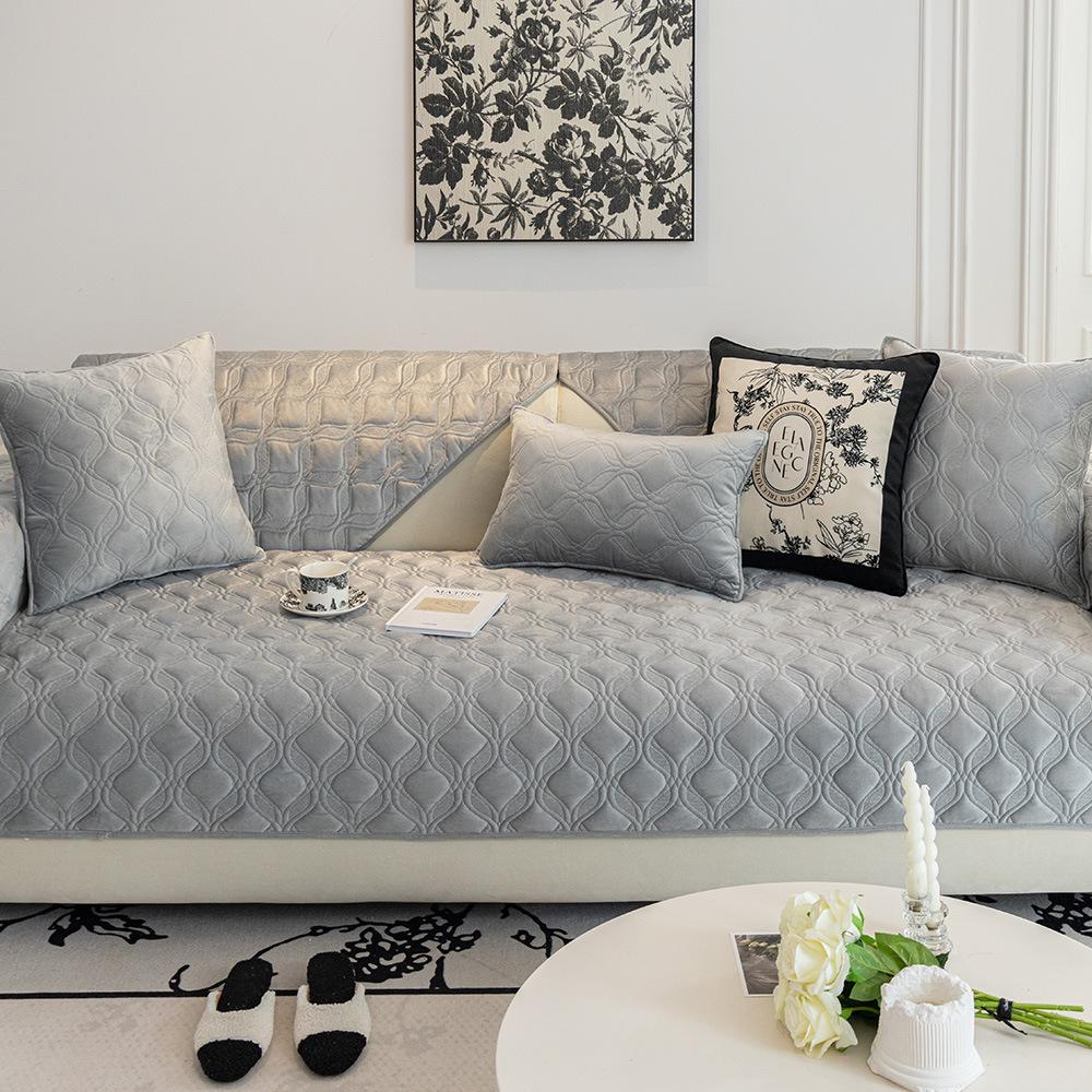 Зимняя хрустальная бархатная диванная подушка, новая легкая французская кремовая подушка в стиле тканевая кожаная диванная подушка