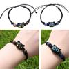 Cats Bead Wristband Carved Cats Bracelet Braided Rope Cats Hand Chain Bracelets