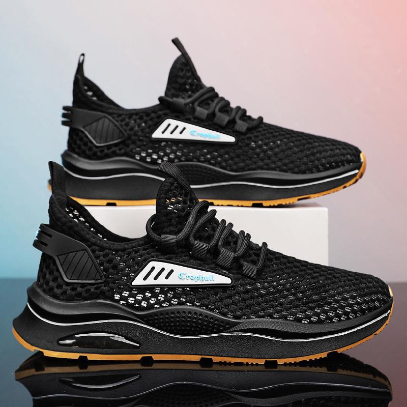 Сетчатая обувь мужская лето 2025 новая мужская обувь повседневный тренд спортивная обувь студент молодежь дышащая модная обувь мужская