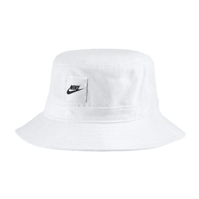Nike Дышащая Удобная Плетеная Мягкая Прочная Хлопковая Панама Унисекс Шляпы Белая CK5324-100