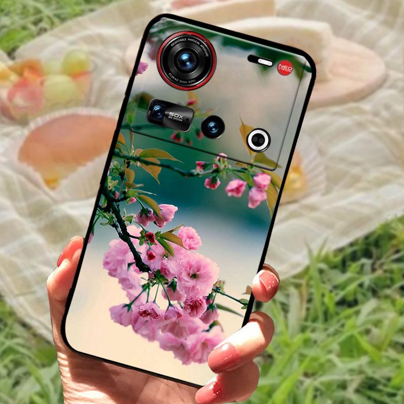 Для Nubia Z70 Ultra Чехол Роскошный Милый Мультяшный Мягкий ТПУ Силикон Ударопрочный Coque Для ZTE nubia Z70 Ultra Защитный Чехол Fundas