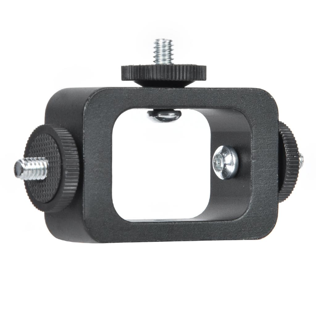 3 in 1 Square Mobile Phone Mount Adapter Fill Light Holder Bracket for Live Broadcast