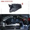 Для 2007-2014 BMW X5 X6 (E70 E71) Панель-разделитель моторного отсека LCI Hyb Car 51717169419 51717169420 51717169421