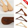 High-Grade Wide Shoulder Wooden Coat Hangers - Solid Wood Suit Hanger