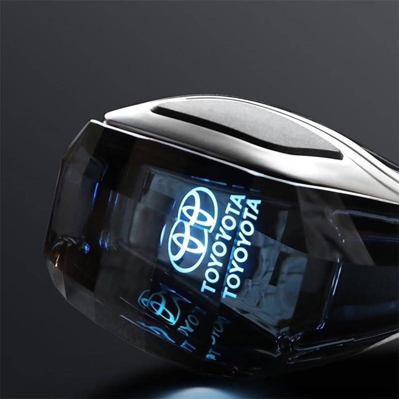 Ручка переключения передач автомобиля 8/10/12 мм три калибра со светодиодной подсветкой для внутренних аксессуаров Toyota