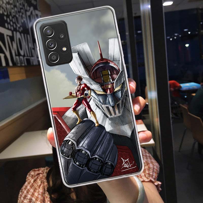 G-Goldorak UFO Робот Чехол для Телефона Для Samsung A15 A25 A35 A55 A16 A26 A36 A56 Galaxy A12 A22 A32 A52S A05S A02S A72 A42 A6 A7 A8 A