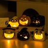 Тыквенный фонарь Хэллоуин Смешной подсвечник Керамический аромалампа Подсвечник Хэллоуин Домашняя вечеринка Атмосфера Настольный декор