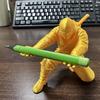 3D-печатный держатель для ручек в виде ниндзя, настольный органайзер для офиса, класса, креативная подставка для карандашей, украшения, подарки для ребенка для учебы
