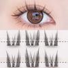 Wispy Self-adhesive Lash Clusters DIY False Eyelash Clusters Cute Adhesive False Eyelashes  Lady