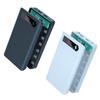 Контейнер для 6 аккумуляторов Съемный держатель Power Bank для корпуса DIY для корпуса Двойной USB-держатель для аккумуляторов 18650 для корпуса
