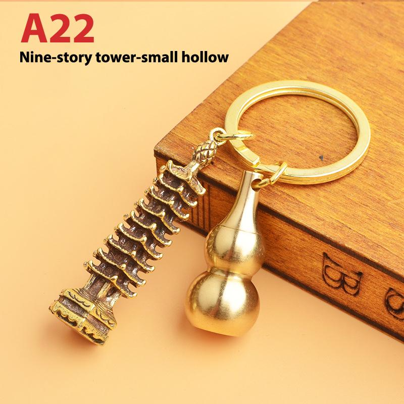 Традиционная китайская натуральная тыква по фен-шуй, латунь, психическое здоровье Wu Lou Wu Lu