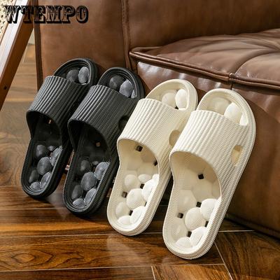 Домашние тапочки для душа на все времена года, для мужских и женских общежитий, для помещений, с мягким дном, с выемкой, противоскользящая швабра для ванной комнаты для пар