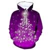 Толстовки с капюшоном с рисунком рождественской елки для мужчин 3D The Perfect Tree Printed Hooded Sweatshirts Kids Fashion Winter Pullover Pop Hoodie