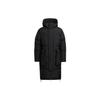 Originals Trefoil Long Down Jacket With Zip Hood Men Outerwear Black HS7291