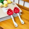 Милая грибная керамическая ложка креативная ложка для еды маленькая ложка десертная ложка изысканная бытовая ложка с подглазурной росписью