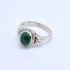 Malachite 925 Sterling Silver Ring, Natural Gemstone Handmade Women Ring