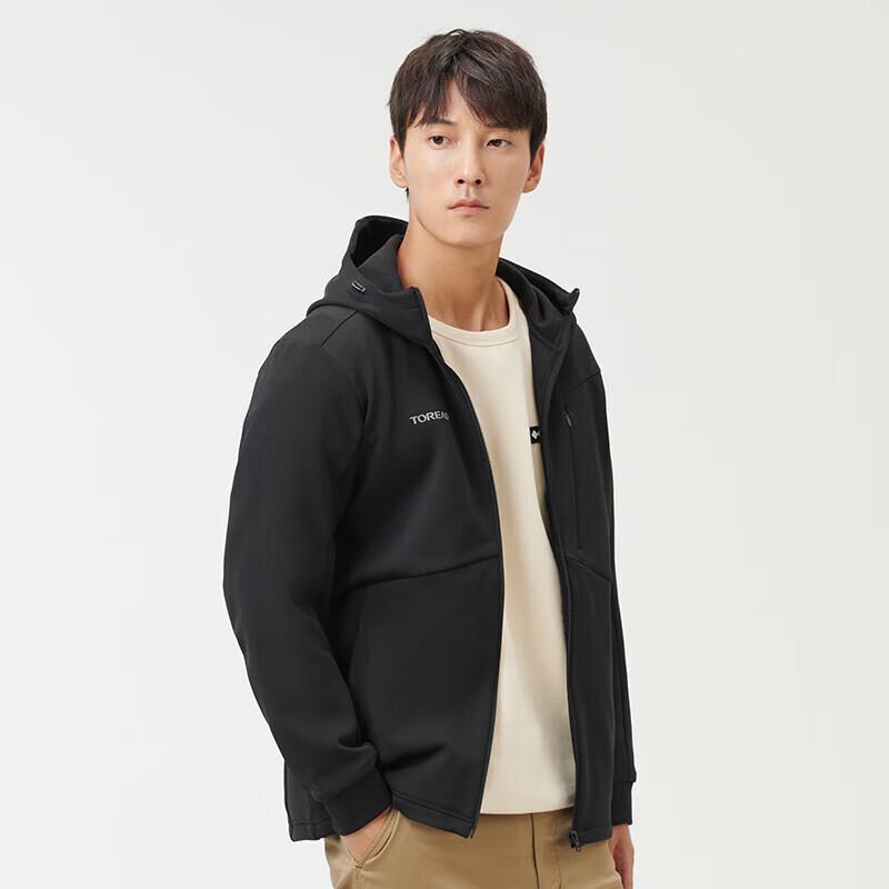 TOREAD Мужская уличная куртка софтшелл с капюшоном