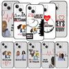 Чехол для телефона для iPhone 16 15 14 13 12 11 Pro Max XS X XR SE 7 8 Plus Мягкий силиконовый Черный чехол Анатомия Грея Ты Мой Человек