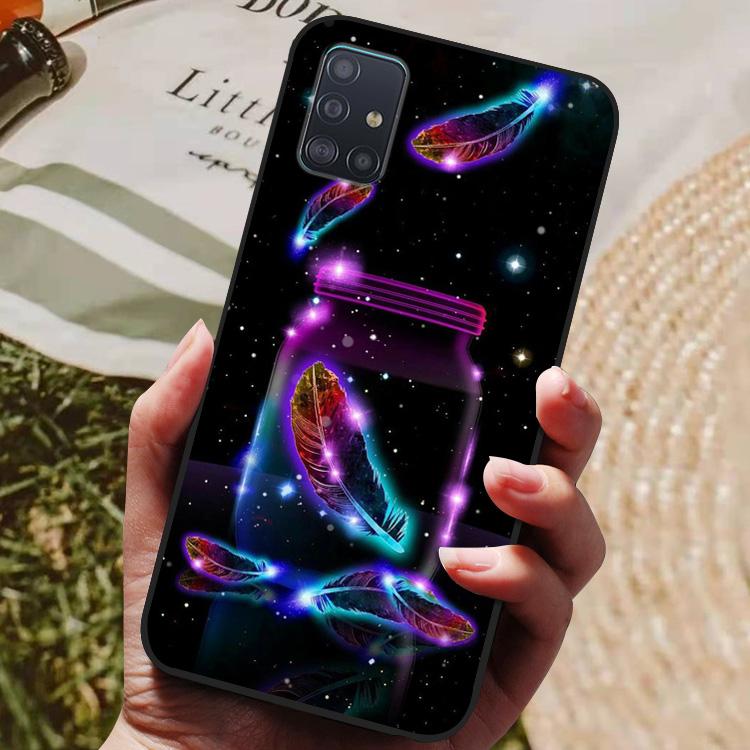 Для Samsung Galaxy A31 A51 A71 Чехол Силиконовая Задняя Крышка Чехол для Телефона Для Samsung A51 A71 A31 A315 A515 A715 Мягкий Чехол бампер coque