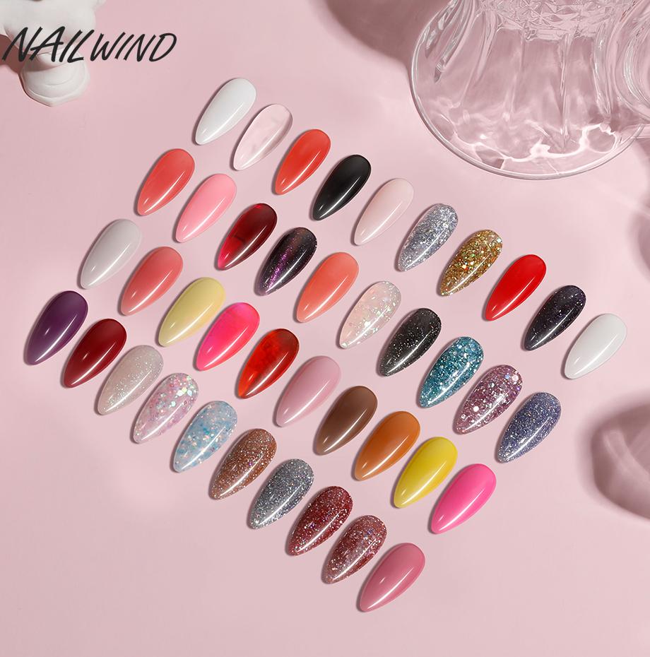 NAILWIND Poly Nail Gel For Nail Extension Finger Quick Building Gel 21 Colors Poly Nail Gels Extensions Acrylic Gel Polish Nail Art