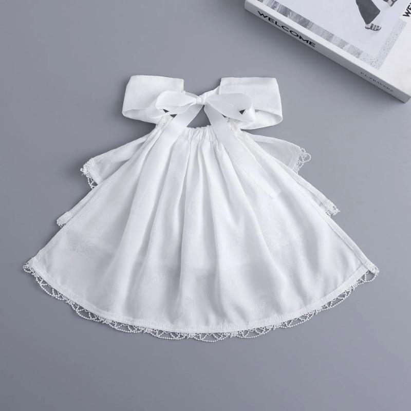 Vintage Flower Neckties Shirt Detachable False Collar Elegant Neck Ties Decorative Neckline Adjustable Fake Collar Female