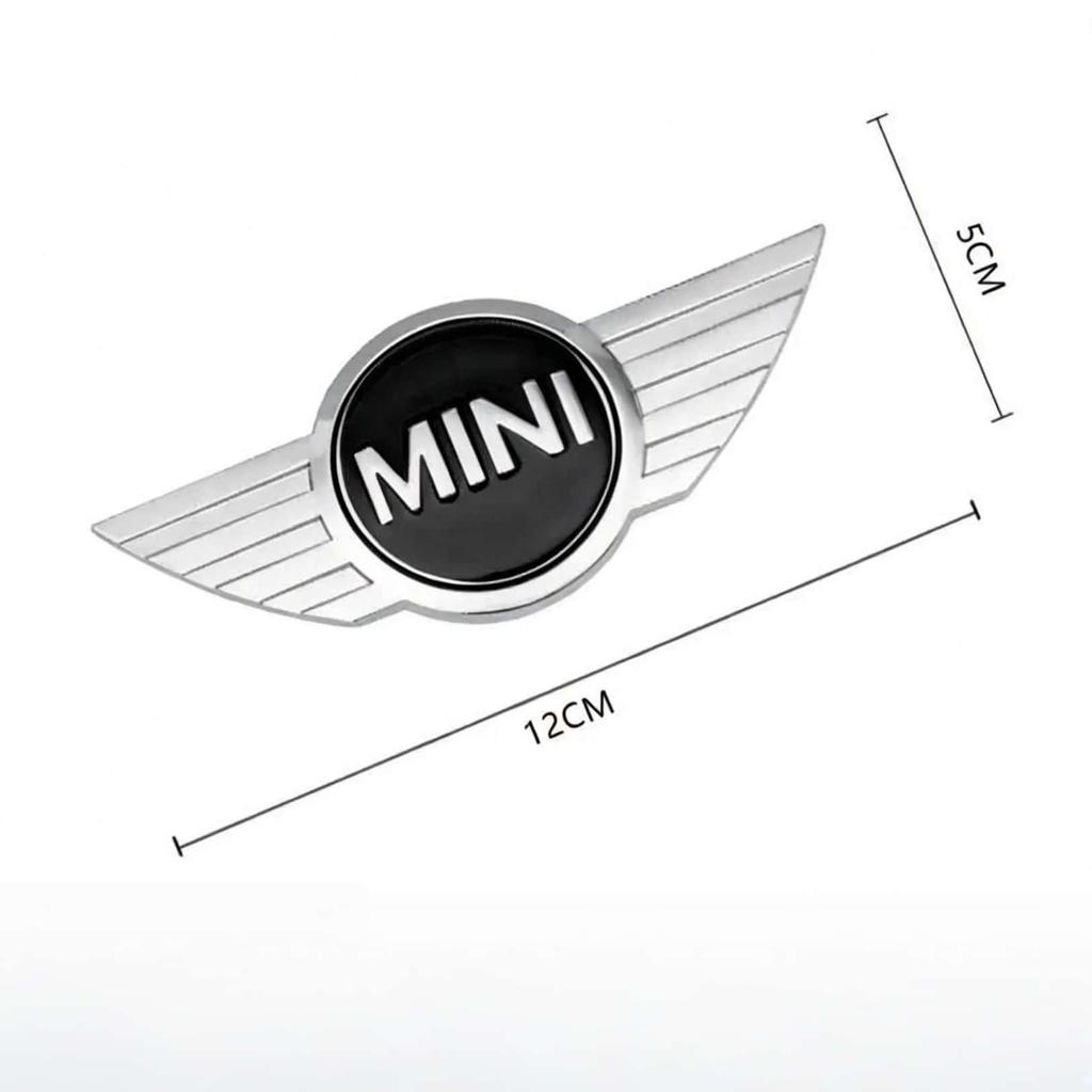 12 см*5 см Задний Передний Значок-Эмблема на Капот Декорация для Mini Cooper R55 R56 R50 R60 R61 Запасной Логотип Авто Стайлинг Аксессуары dymfu11