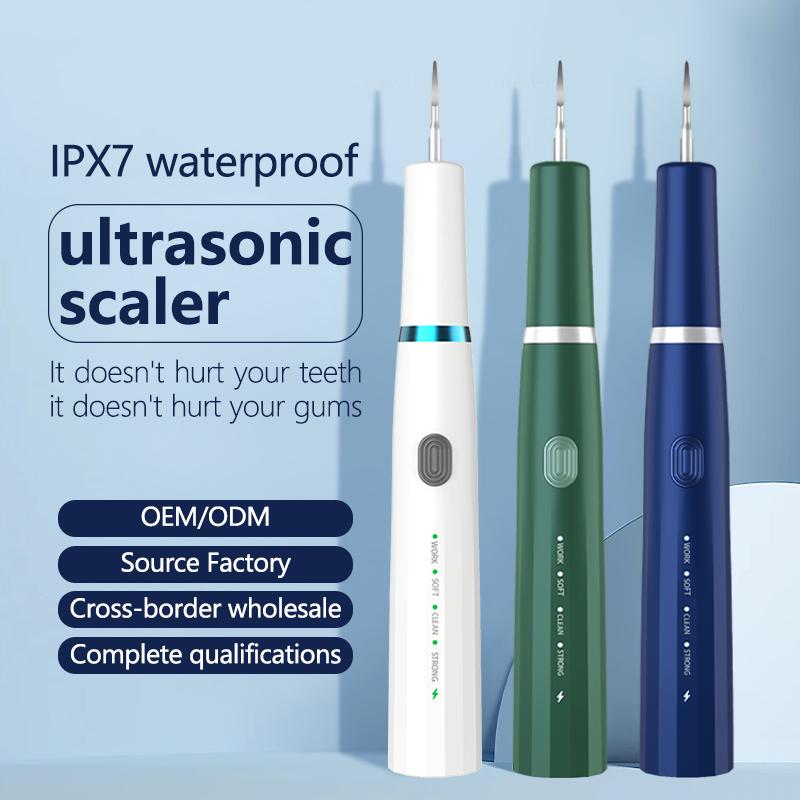 Ultrasonic Tarter Remover for Teeth Dental Scaler Teeth Cleaner 3 Cleaning Modes High Frequency Vibration Teeth Cleaning Tool