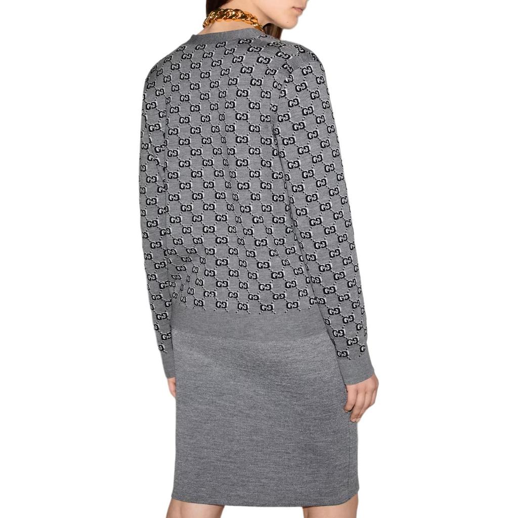 GUCCI Gg Shadow Jacquard Cardigan 798137-XKD8R-1136