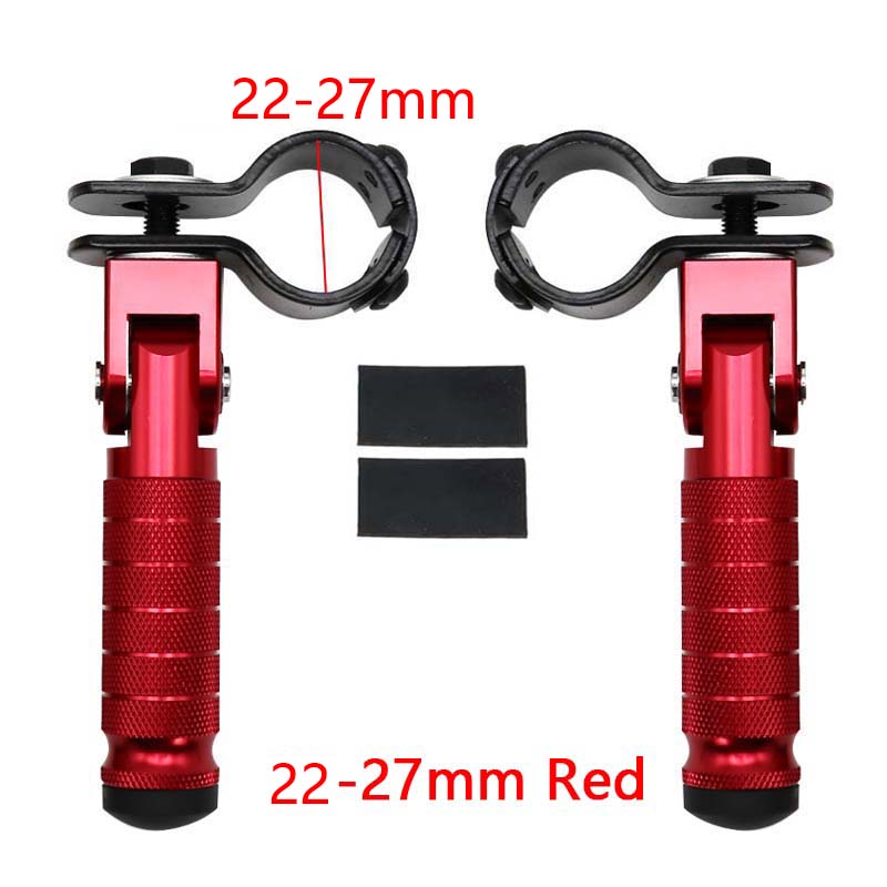 22-27/30-35mm Clamp CNC Aluminum Motorcycle Part Universal Pedals Folded Footrest Footpeg Motorcycles ,Mopeds,Scooters,bicycle