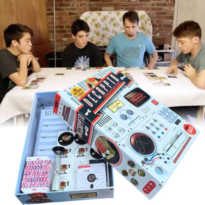 Decrypto Social Deduction Game For Adults And Youth Encouraging Emotional Engagement