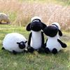 Плюшевая игрушка Барашек Шон с высунутым языком, кукла-марионетка, пухлый барашек, милый мультяшный детский игрушка, подарок на день рождения