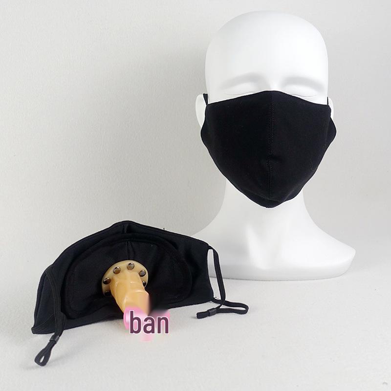 Сменный уличный кинки-кляп-маска и невидимый шар SM-набор для взрослых