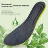 Artemisia Argyi Soft Shock-Absorbing Sports Insoles: Breathable, Sweat-Absorbing, Comfortable, PU Latex for Summer