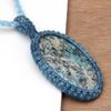K2 Jasper Gemstone Holloween Gifted Jewelry Ожерелье с подвеской в стиле макраме 20-32 дюйма