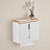 Toilet tissue holder wall mounted perforated paper box toilet kitchen bathroom hotel storage box accessories for bathroom