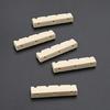 5Pcs Slotted Top Guitar String Nut Replacement for 4 Strings Musical Instrument