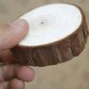 Natural Log Slice Piece Cup Mat Coaster Tea Coffee Mug Round Holder Creative Wood Hand Painted Photo Shooting Props, Multiple Size for Choice