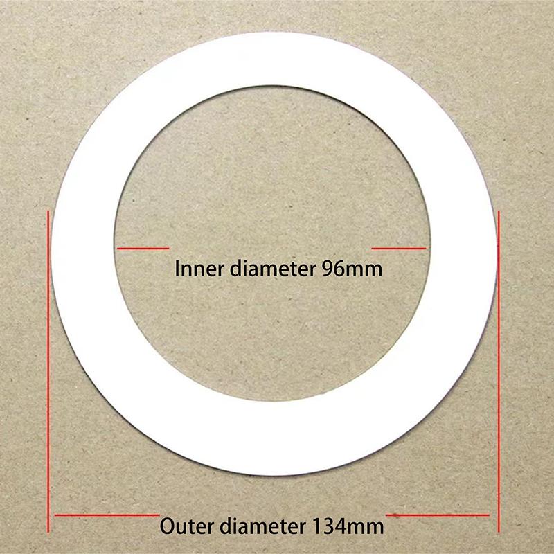 Led Spotlight Downlight O Rings White Lampshade Ring Adapter Concealed Spacers Shims Washers Light Stand Extension Gaskets