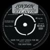 7-дюймовая пластинка DRIFTERS Save The Last Dance For Me 45HLK9201 1960 UK SoulFunk Б/у