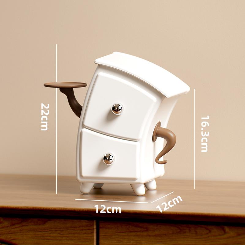 Креативная настольная шкатулка для украшений, коробка для хранения мелочей, милое украшение для стола, для гостиной, коробка для хранения ключей и украшений, подарок на новоселье