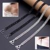1 Pair Sexy Rhinestone Women Bra Straps Elegant Bra Shoulder Strap Off-the-shoulder Underwear Straps Accessories