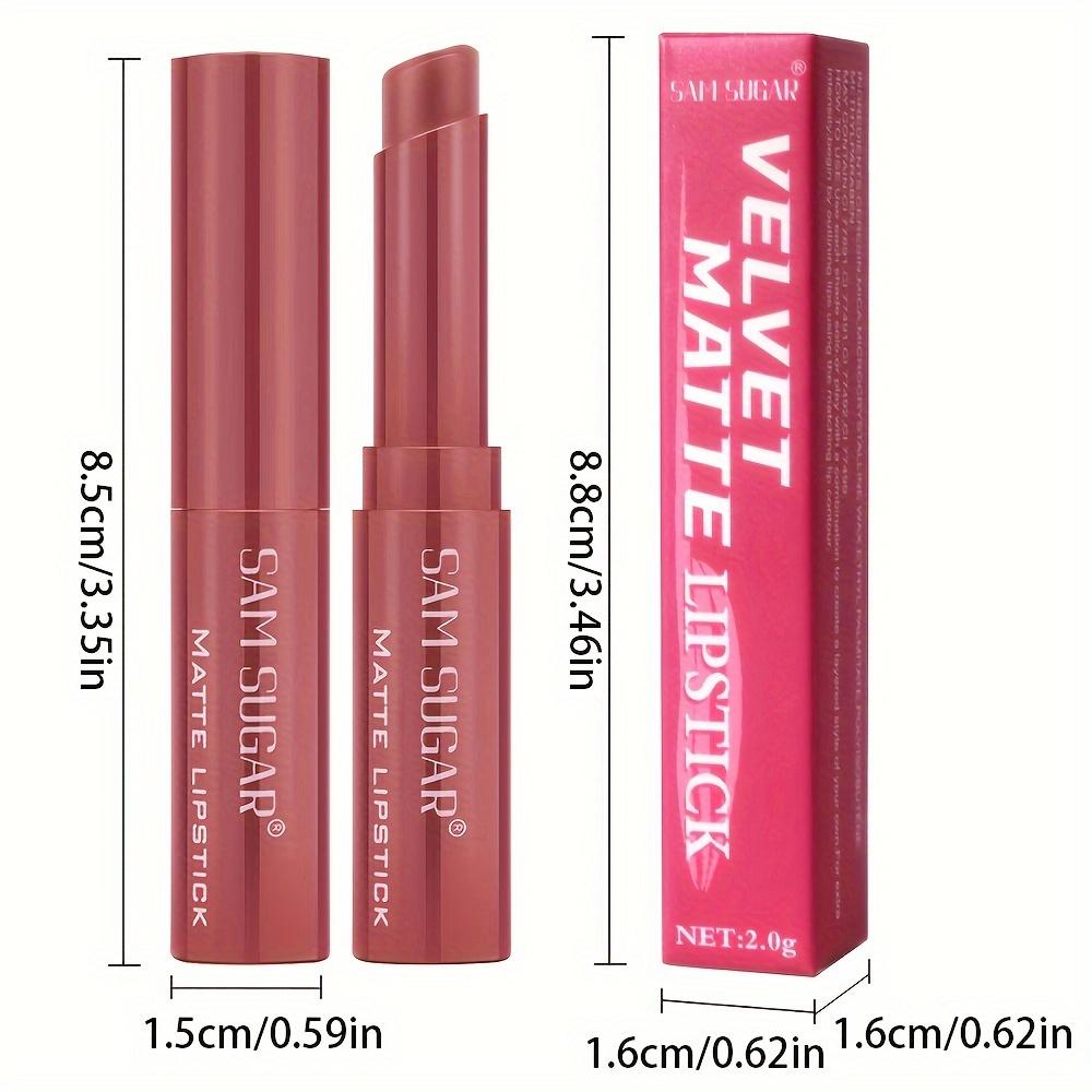 Роскошная матовая помада с мерцающим эффектом, водостойкая, стойкая, увлажняющая помада, ягодный микс розовых и красных тонов, краска для губ для более полных губ