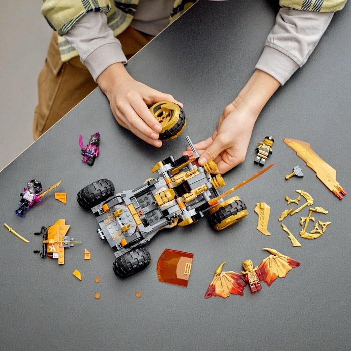 LEGO Ninjago Cole's Dragon Cruiser 71769 Toy Building Block Vehicle for Boys 8+