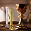 Pocket Holy Water Sprinkler With Leather Case, Religious Pocket Aspergillum Tool Holy Water Container Dispenser Travel Sprinkler