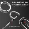 YUYUWA Genuine Leather Suede Car Key Ring, Key Chain, Exclusive Logo Car Key, Cute