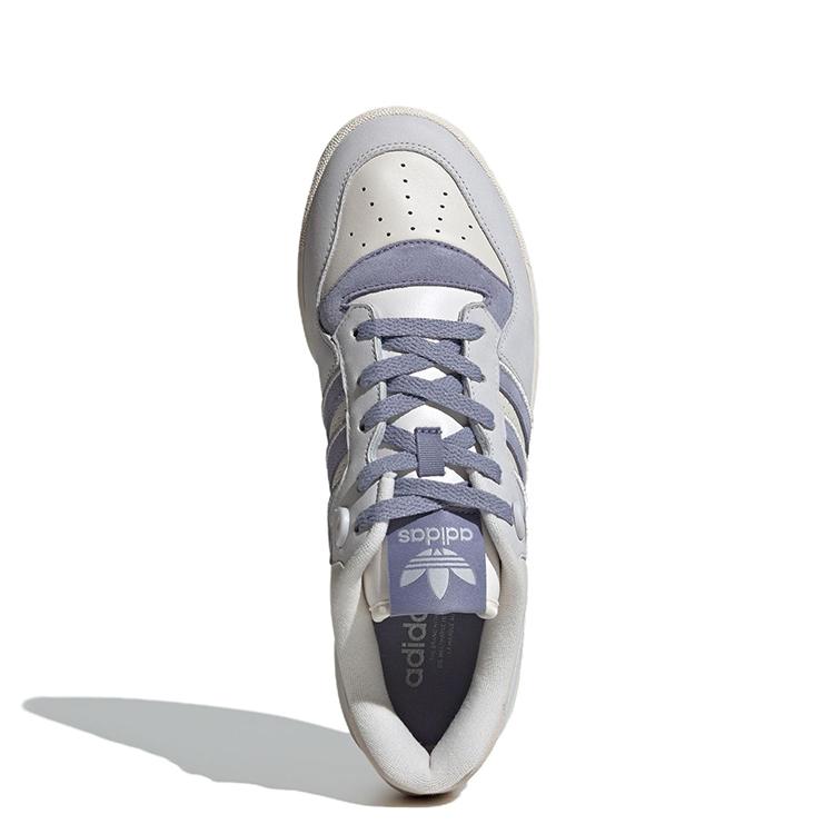 adidas Оригинальные кроссовки Originals Rivalry Low Simple Daily с низким верхом для скейтбординга Женские кроссовки Белые Фиолетовые IH0502