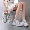 Women Casual Shoes White Breathable Lace-Up Women Sneakers Fashion Korean version Woman Tennis shoes for woman platform shoes